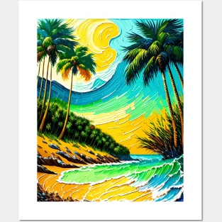 endless summer, fun summer artistic design v4 Posters and Art